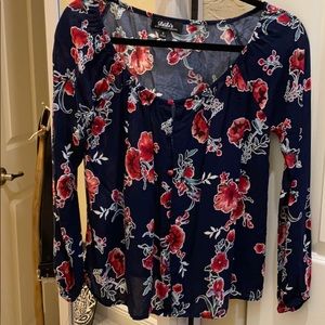 Long sleeve blouse